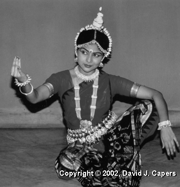 Aloka Kanungo: Orissi Dancer in Calcutta (Kolkata), 1985