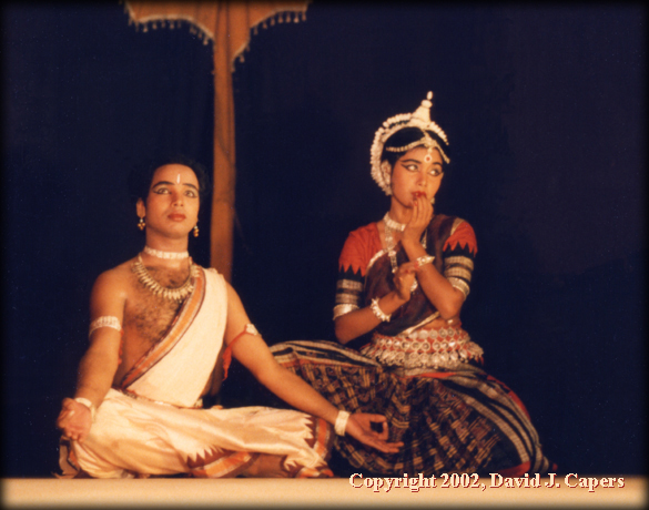 Kanduri Behera with Aruna Mohanty in Bhubaneswar, Orissa