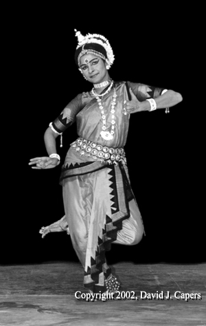 The Queen of Orissi Dance. 1984