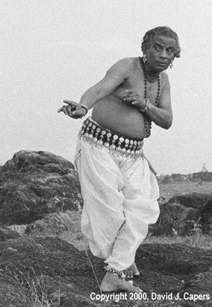 Guru Deba Prasad Das in Orissa, 1985