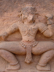 Temple carving of Orissi dancer