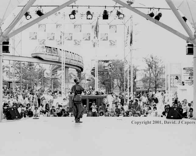 Ratna Roy performing at Expo 86 in Canada World's Fair.