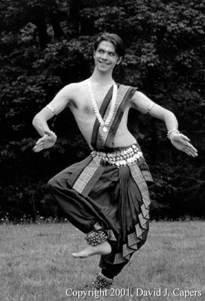Frank Casey, a graduate of The Evergreen State College, and Urvasi dancer.